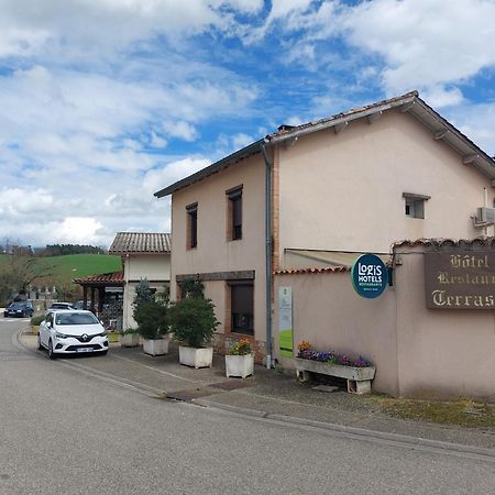 Chez Terrassier - Logis Hotels - Hotel Et Restaurant Vaissac Exterior foto